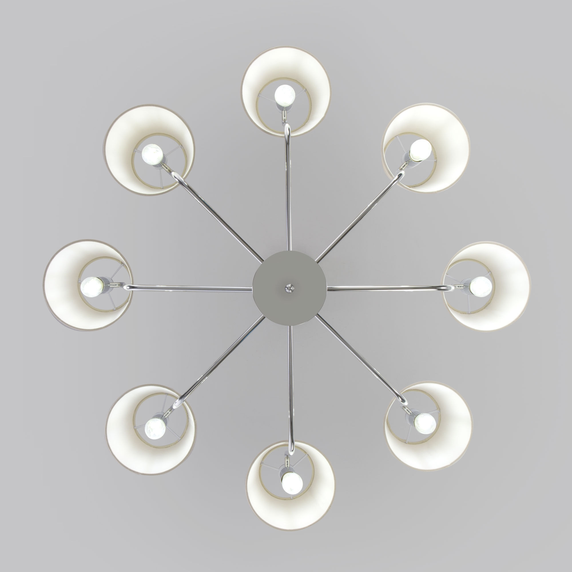 Подвесная люстра с тканевыми абажурами Eurosvet Amaretto a065003_EU