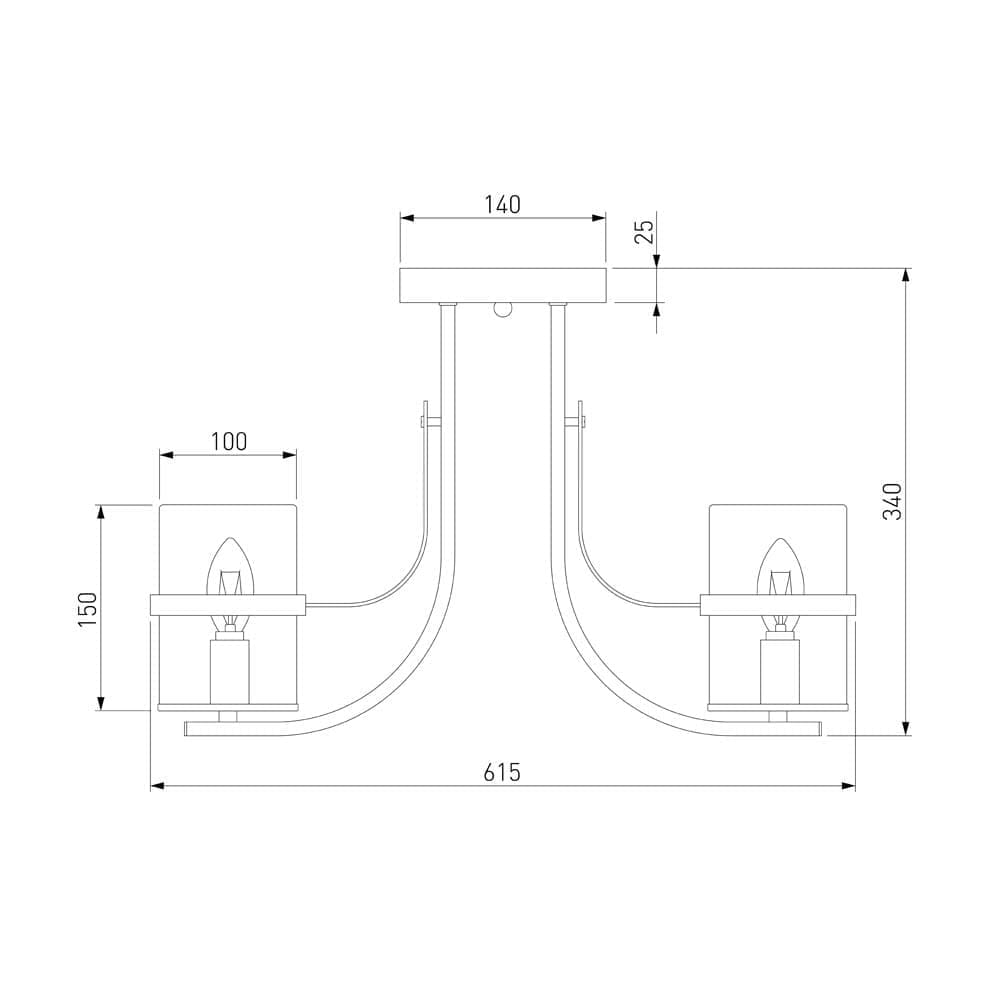 Потолочная люстра Eurosvet Coppa a043711_EU