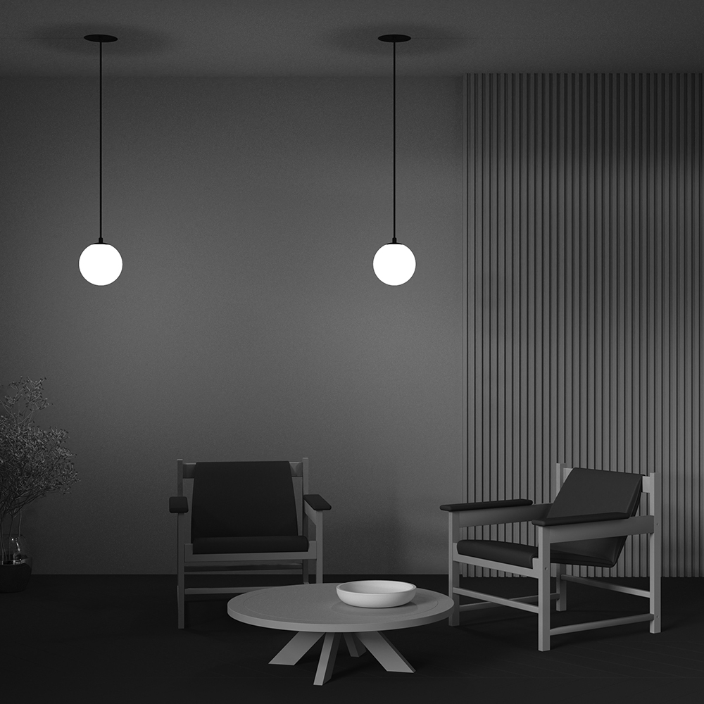 Подвесной светильник Maytoni Luna P039PL-5W4K-20INS-B_MY