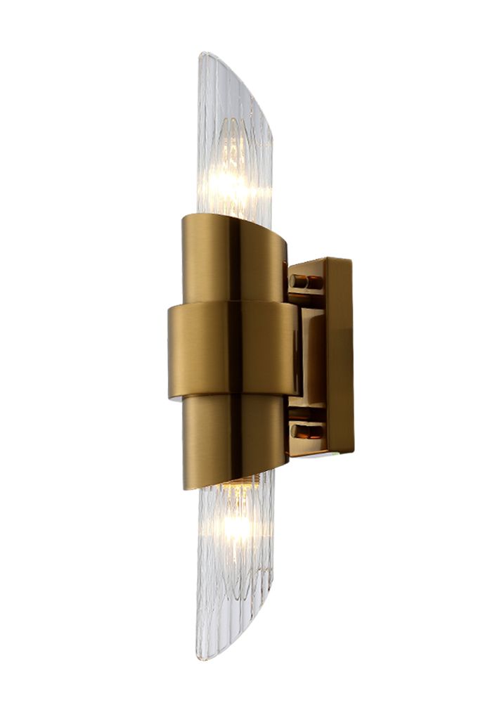 Бра Crystallux JUSTO JUSTO AP2 BRASS_CR