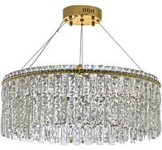 Подвесная люстра светодиодная 220 в хрустальная Arti Lampadari Ovindoli L 1.5.60.102 G