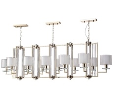Подвесная люстра Crystallux NICOLAS NICOLAS SP12 L1600 GOLD/WHITE_CR