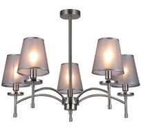 Потолочная люстра на штанге 694/5PL E14*40W Nickel Escada 694/5PL Nickel_ESC