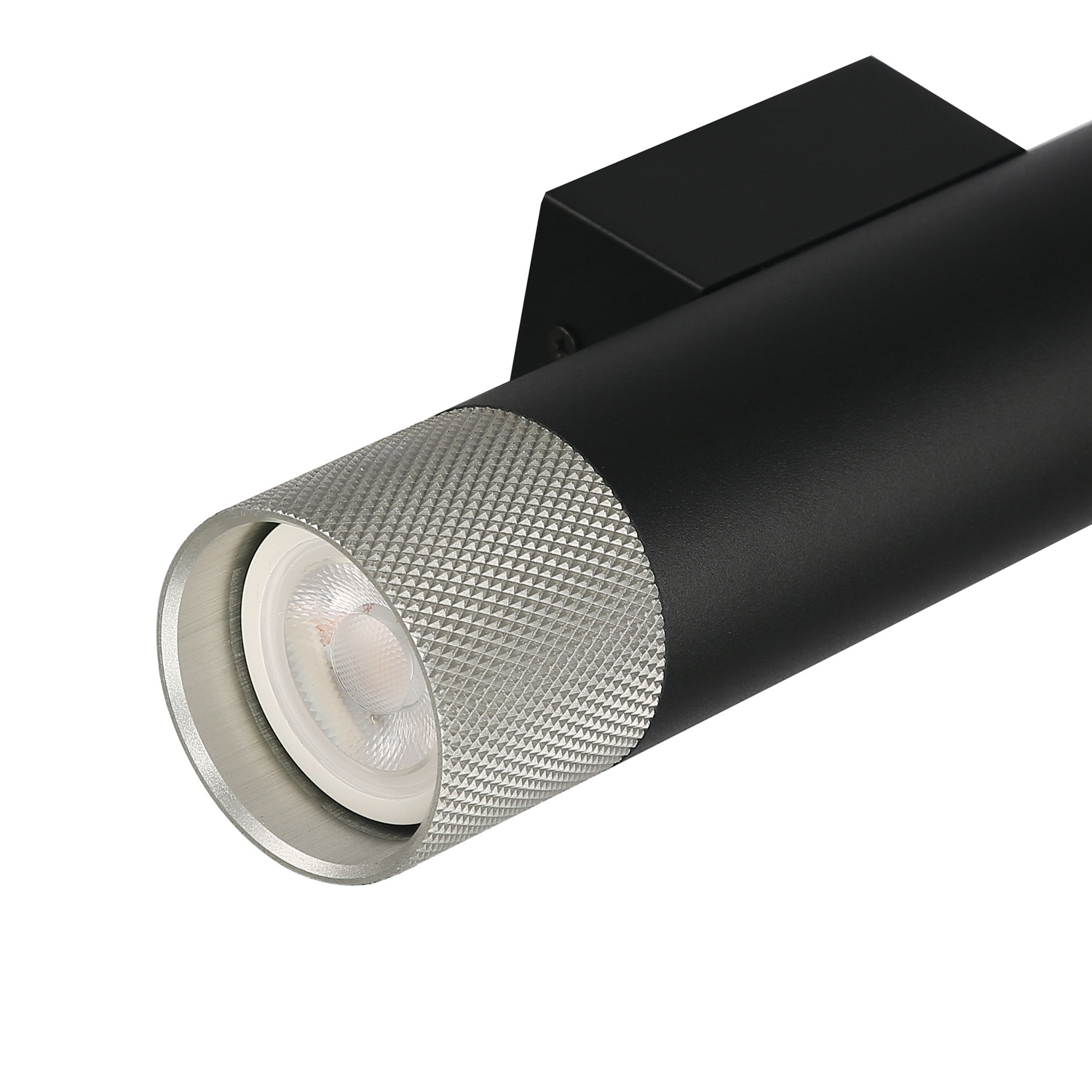 Настенный светильник iLedex Delta 2365-2 BK+SL_IX