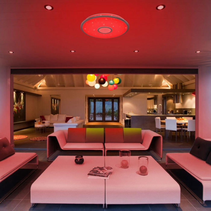 Потолочная люстра CitiLux с пультом ДУ СтарЛайт CL703A30G