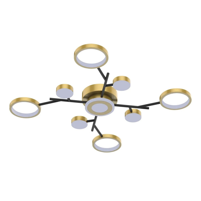 Потолочная люстра на штанге светодиодная с ПДУ F-Promo 4686-9C