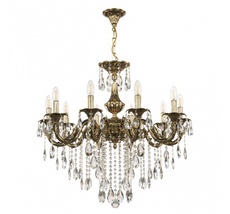Подвесная хрустальная люстра Bohemia Ivele Crystal AL79101/10/250 B GB_BI