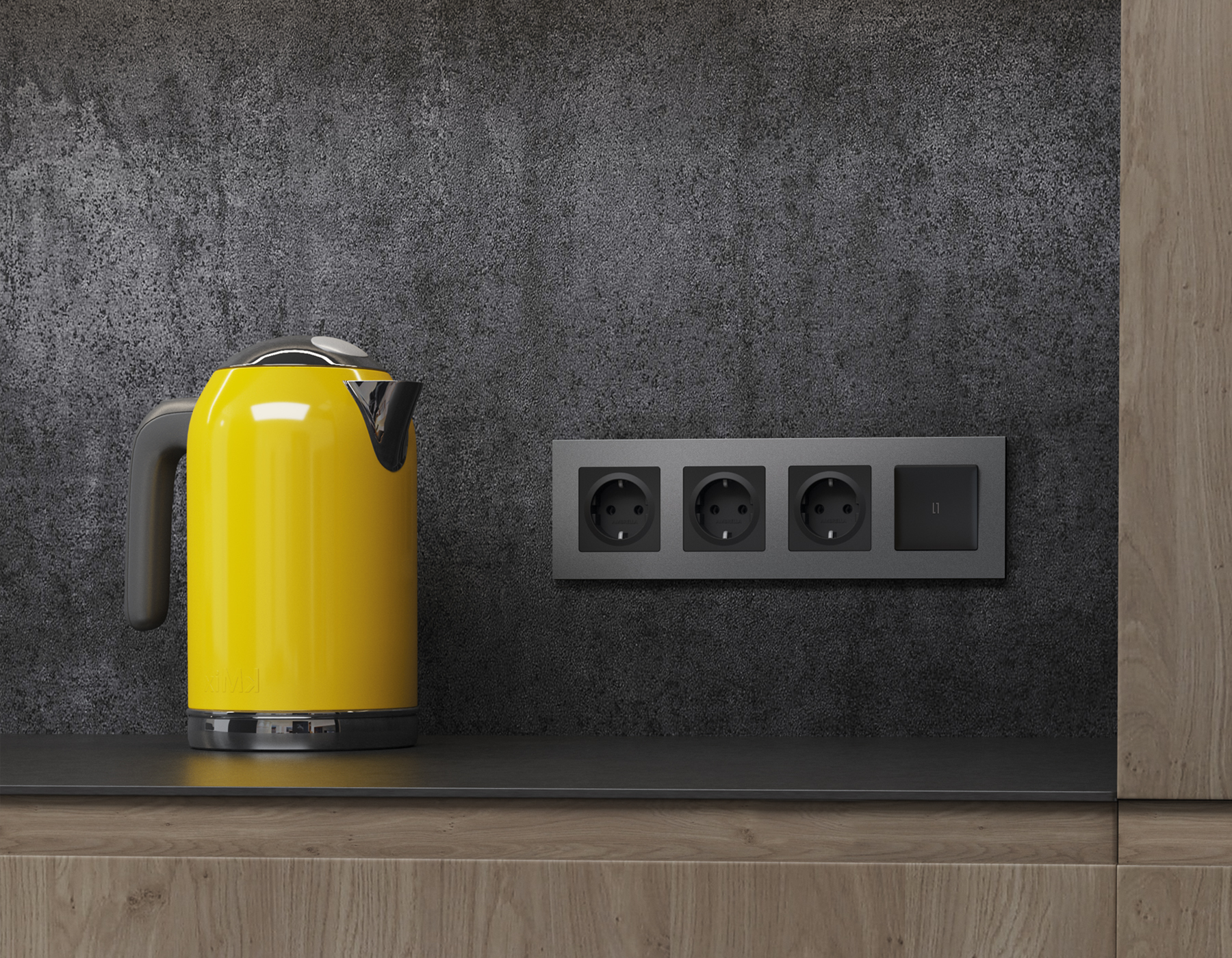 Рамка Ambrella Volt ALFA Qubi AF250651_AMB