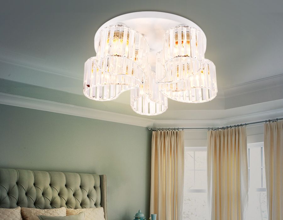 Потолочная люстра Ambrella light с хрусталём TRADITIONAL TR5201_AMB