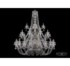 Хрустальная люстра Bohemia Ivele 1402/20+10+5/530/3d G_BI