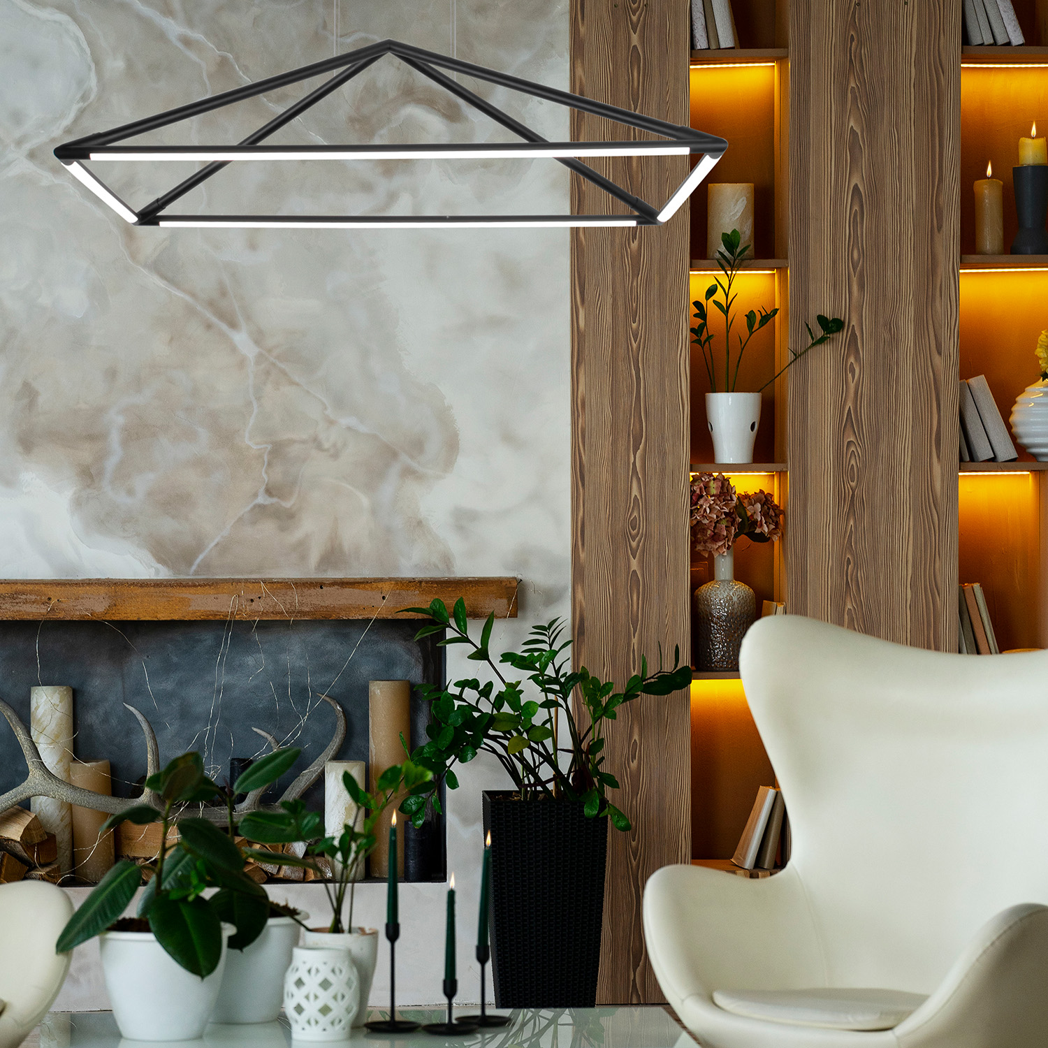 Подвесная люстра Favourite Pyramis 4573-2P