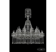 Хрустальная люстра Bohemia Ivele 1413/20+10/400/XL-130 Ni_BI