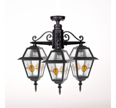 Потолочный светильник уличный IP44 Oasis Light 91170A/3 lgY Bl_OL