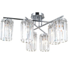 Потолочная люстра хрустальная на штанге Moderli V10753-6C_MD