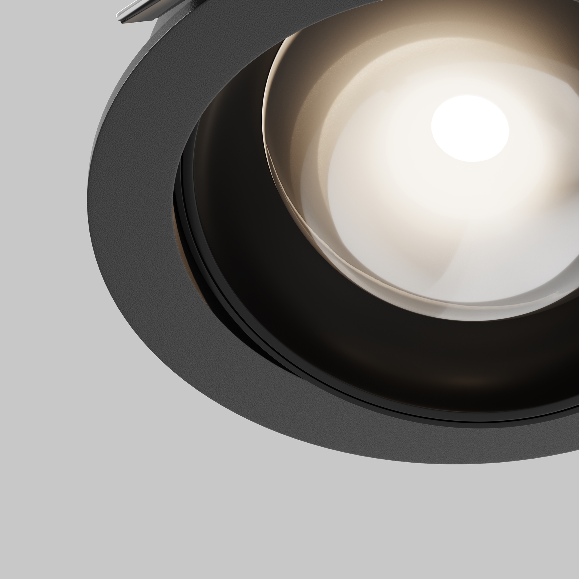 Встраиваемый светильник Maytoni Lens DL105-12W4K-B_MY