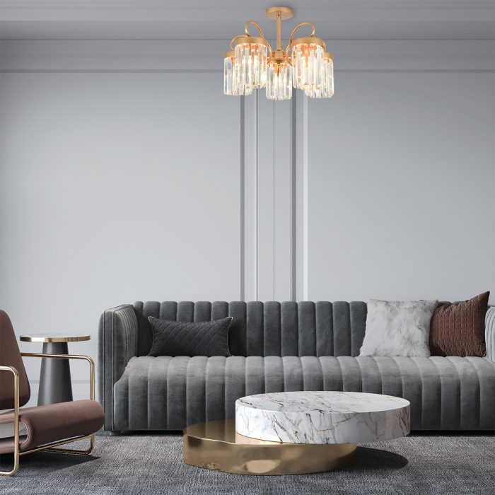 Потолочная люстра на штанге Escada 2116/5P_ESC