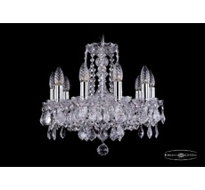 Хрустальная люстра Bohemia Ivele 1402/10/141 Ni Leafs_BI