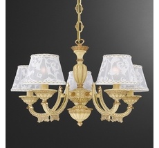 Подвесная люстра L.7632/5AV/ORO Reccagni Angelo L 7632/5AV/ORO_RA