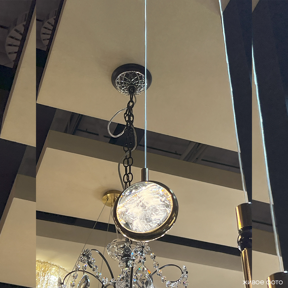 Подвесной светильник Crystal Lux CIELO CIELO SP6W LED GOLD_CR