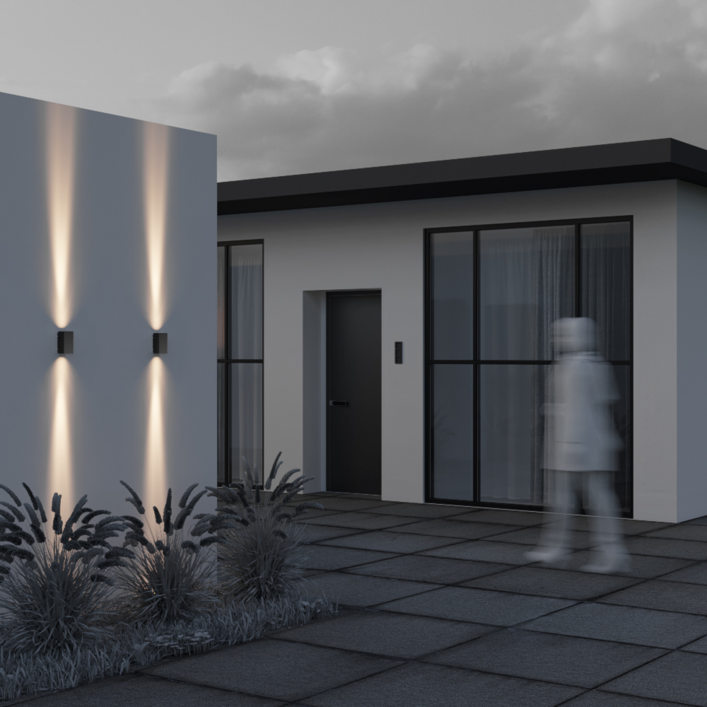 Уличный Настенный светильник Maytoni Outdoor Shell O570WL-L10B3K_MY