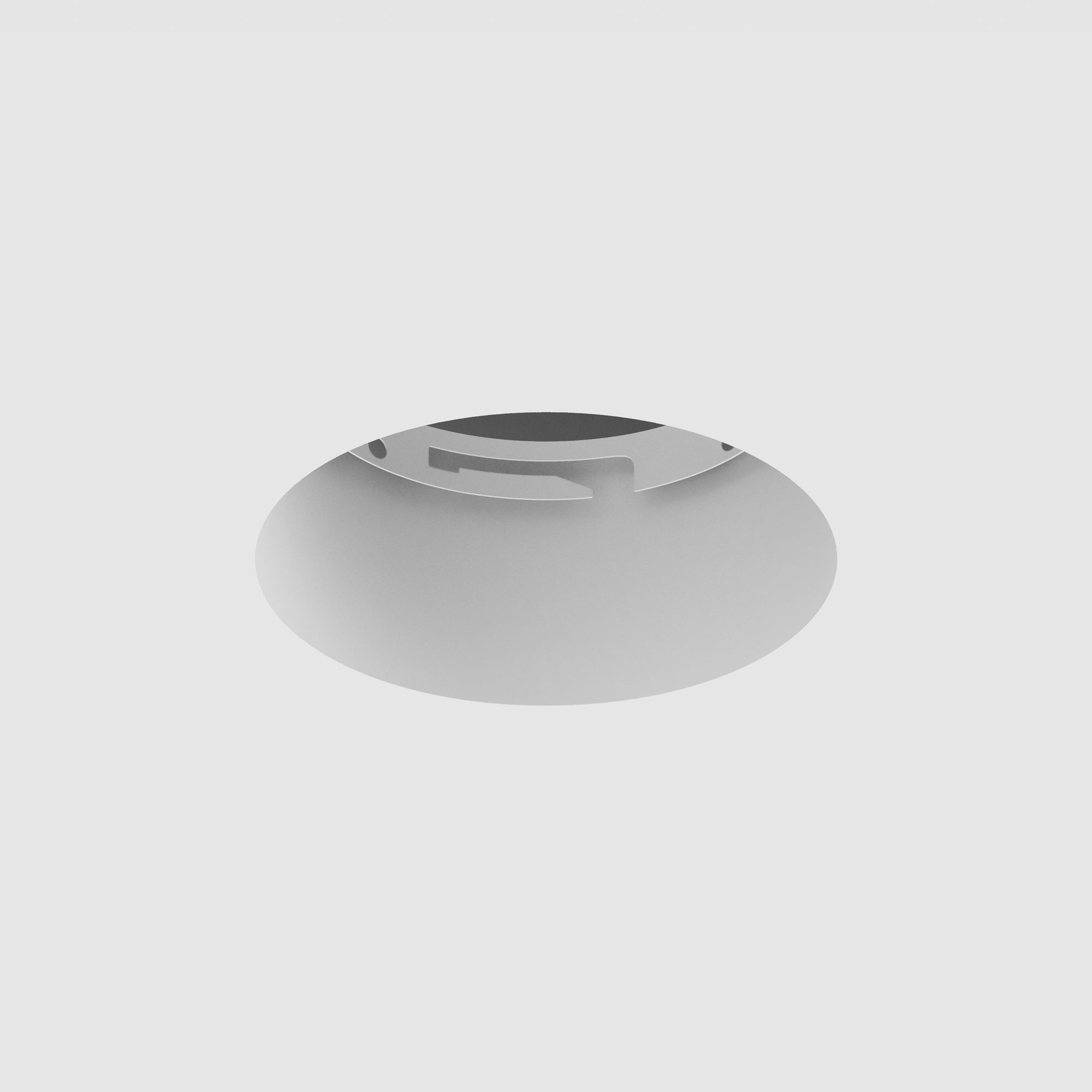 Аксессуар для безрамочной светильника в потолок Downlight Maytoni DLA032-TRS12-W_MY