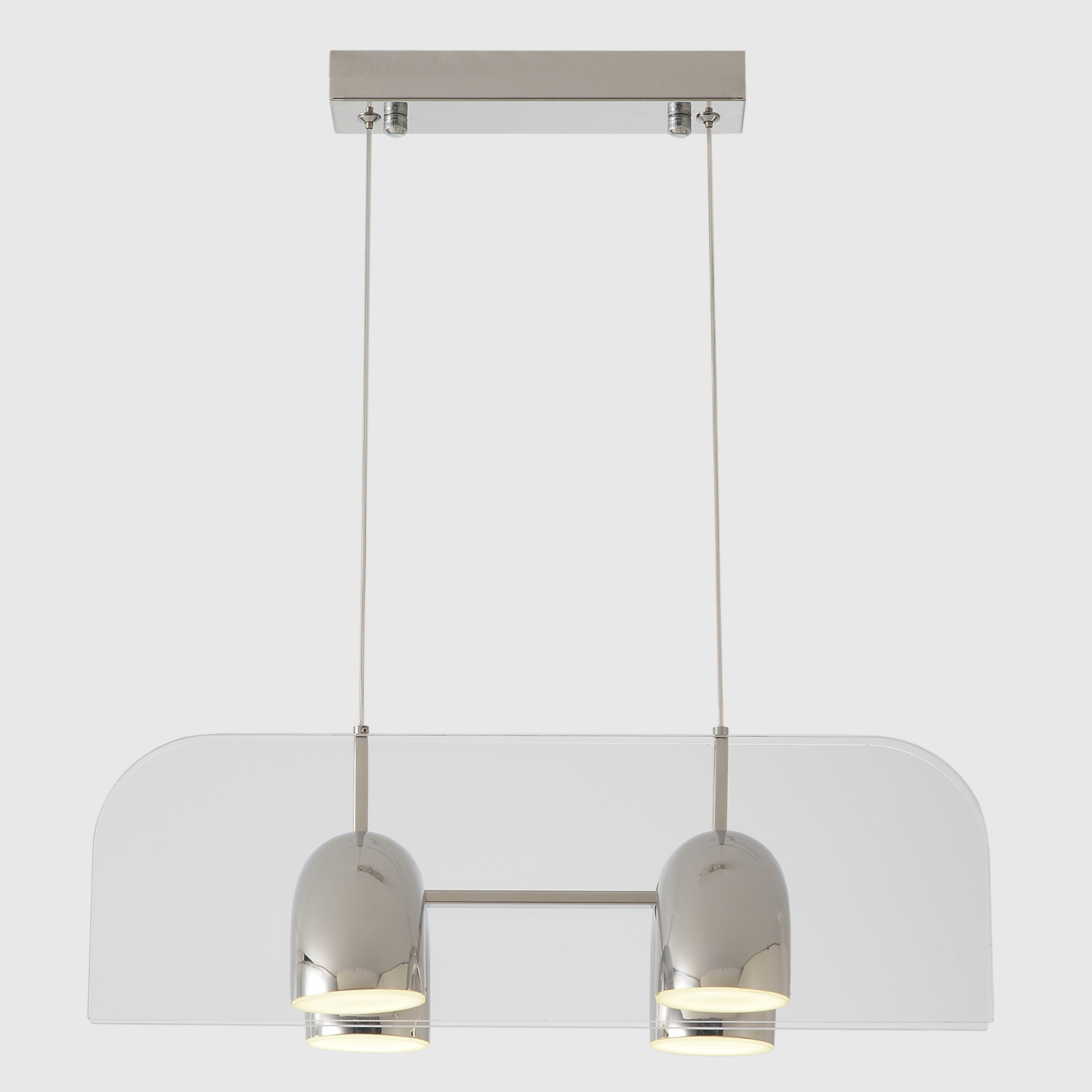 Подвесной светильник Crystal Lux ELEMENT SP24W LED CHROME_CR