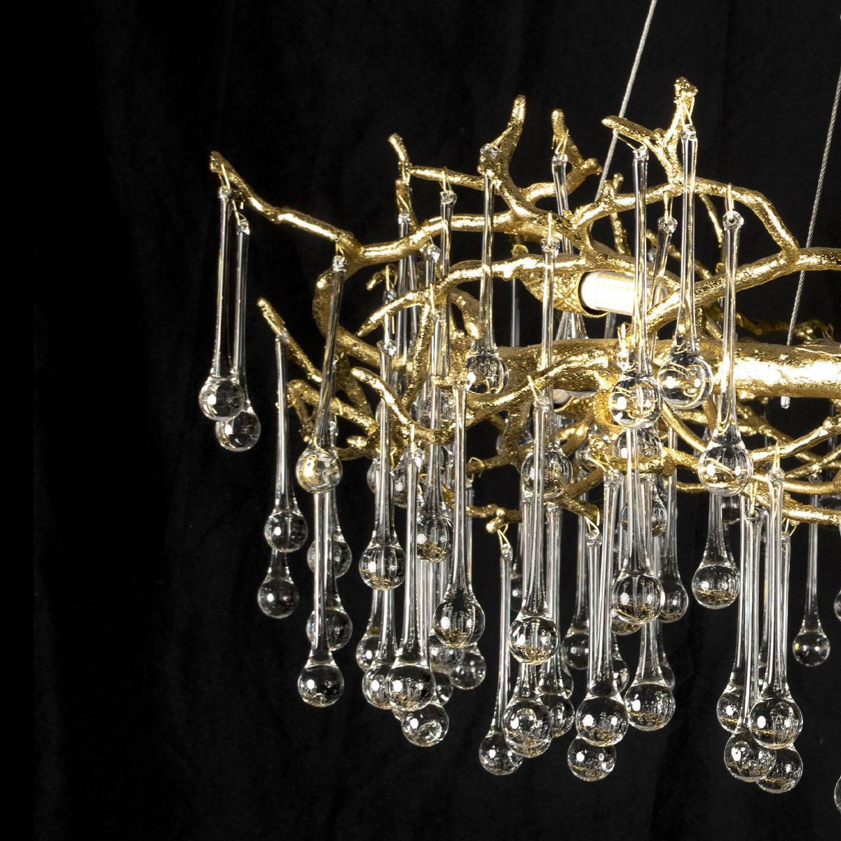 Подвесная люстра Loft IT Bijout 10068/1000 GD_LF