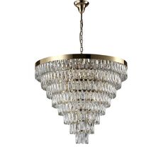 Подвесная люстра Crystallux ABIGAIL ABIGAIL SP22 D820 GOLD/TRANSPARENT_CR