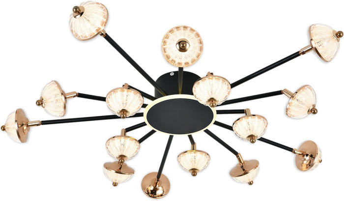 Потолочная люстра (+ночной режим) светодиодная Escada 630/A LED BL_ESC