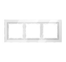 Рамка стеклянная VOLTUM S70 на 3 поста VLS110301