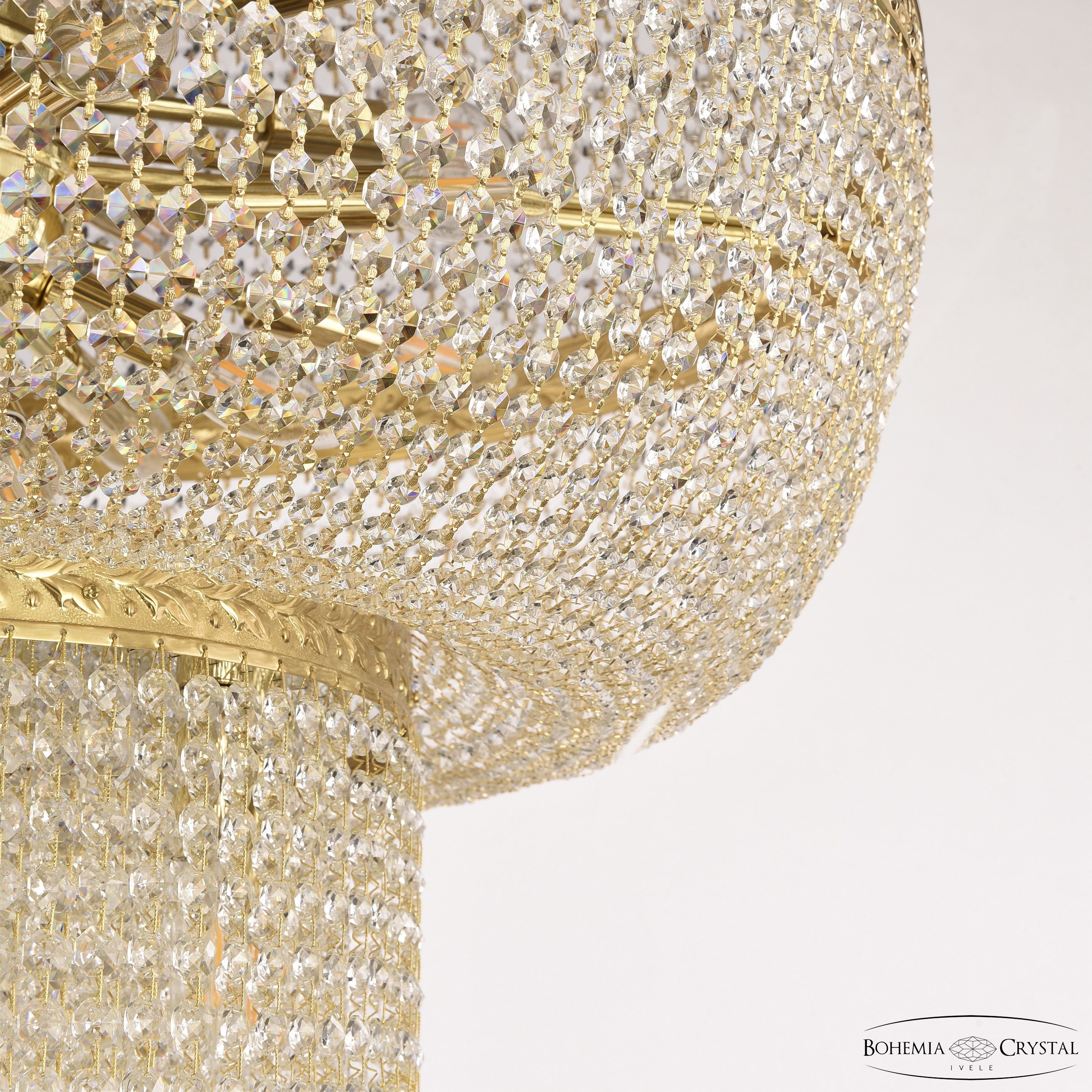 Хрустальная люстра Bohemia Ivele Crystal 8322 83221/80IV-250 G_BI