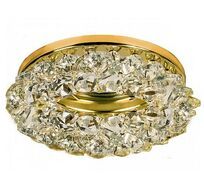 Встраиваемый светильник круглый хрустальный Escada 261056_ESC