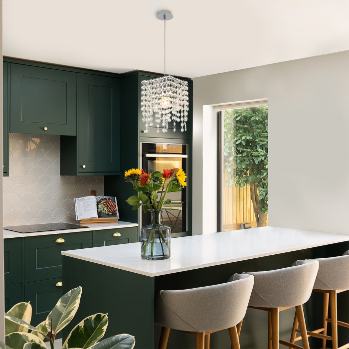 Подвесной светильник Escada 2107/1S Chrome_ESC