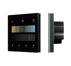 INTELLIGENT ARLIGHT Сенсорная панель SMART-DALI-301-11-1G-4SC-MIX-IN Black (BUS/24V, Touch, 2.4G) (IARL, IP20 Пластик, 5 лет) 046550 Arlight 046550_ARL