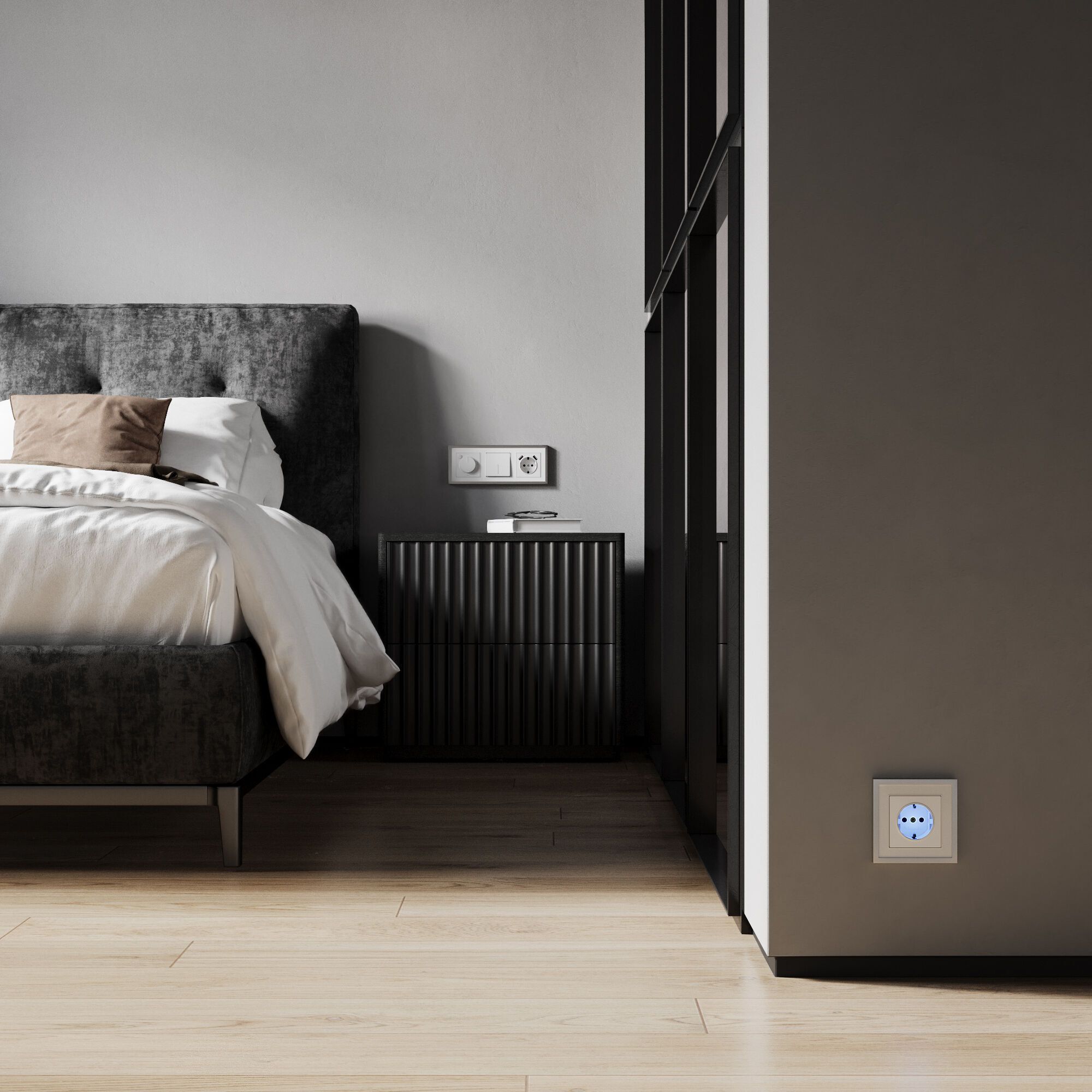 Розетка с подсветкой Werkel a062405_WR