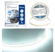 Светодиодная лента 24V 5м Feron 48831_FR