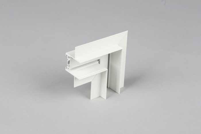 Соединитель угловой плоский встраиваемый Aployt APL.0182.10.04