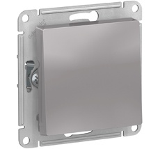 Переключатель встраиваемый перекрестный одноклавишный (алюминий) Systeme Electric ATN000371