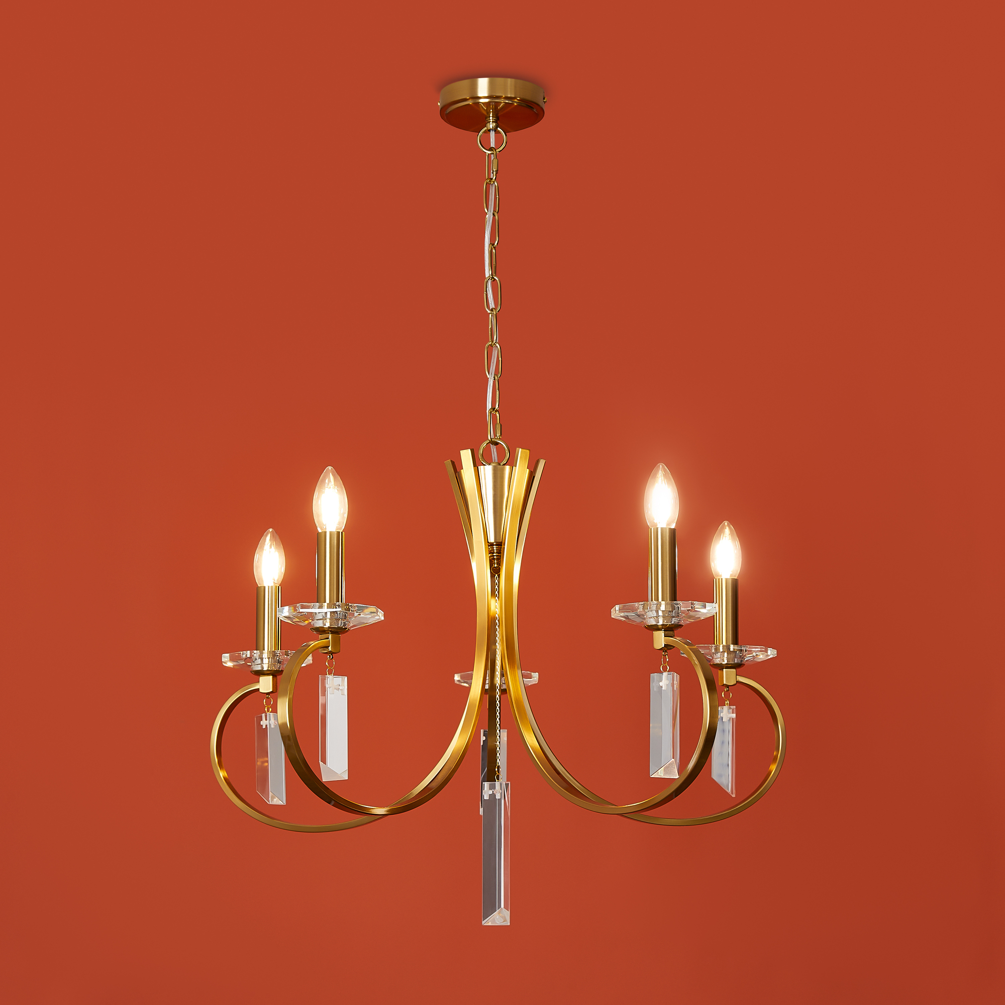 Подвесная люстра Freya Harvest FR2040PL-05BS_MY