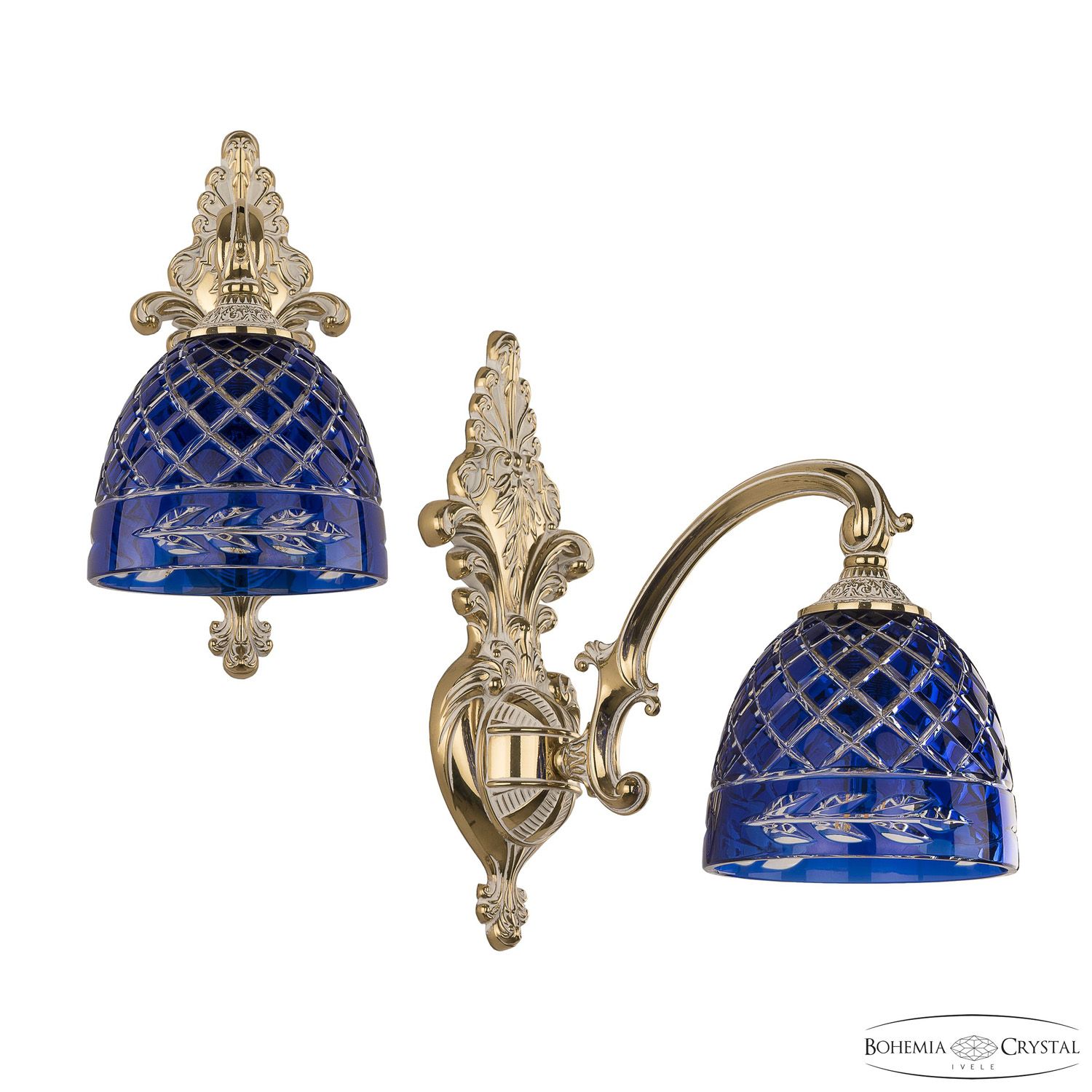 

Бра Bohemia Ivele 7209B14/1/175 GW P1 D Clear-Blue/H-1J, 7209B14/1/175 GW P1 D Clear-Blue/H-1J