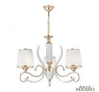Подвесная люстра Arte Milano Florentina 303857/3 Wh/Gd