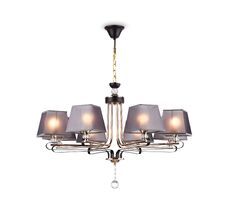 Подвесная люстра с абажуром и хрусталем Ambrella Light Modern TRADITIONAL TR4618_AMB