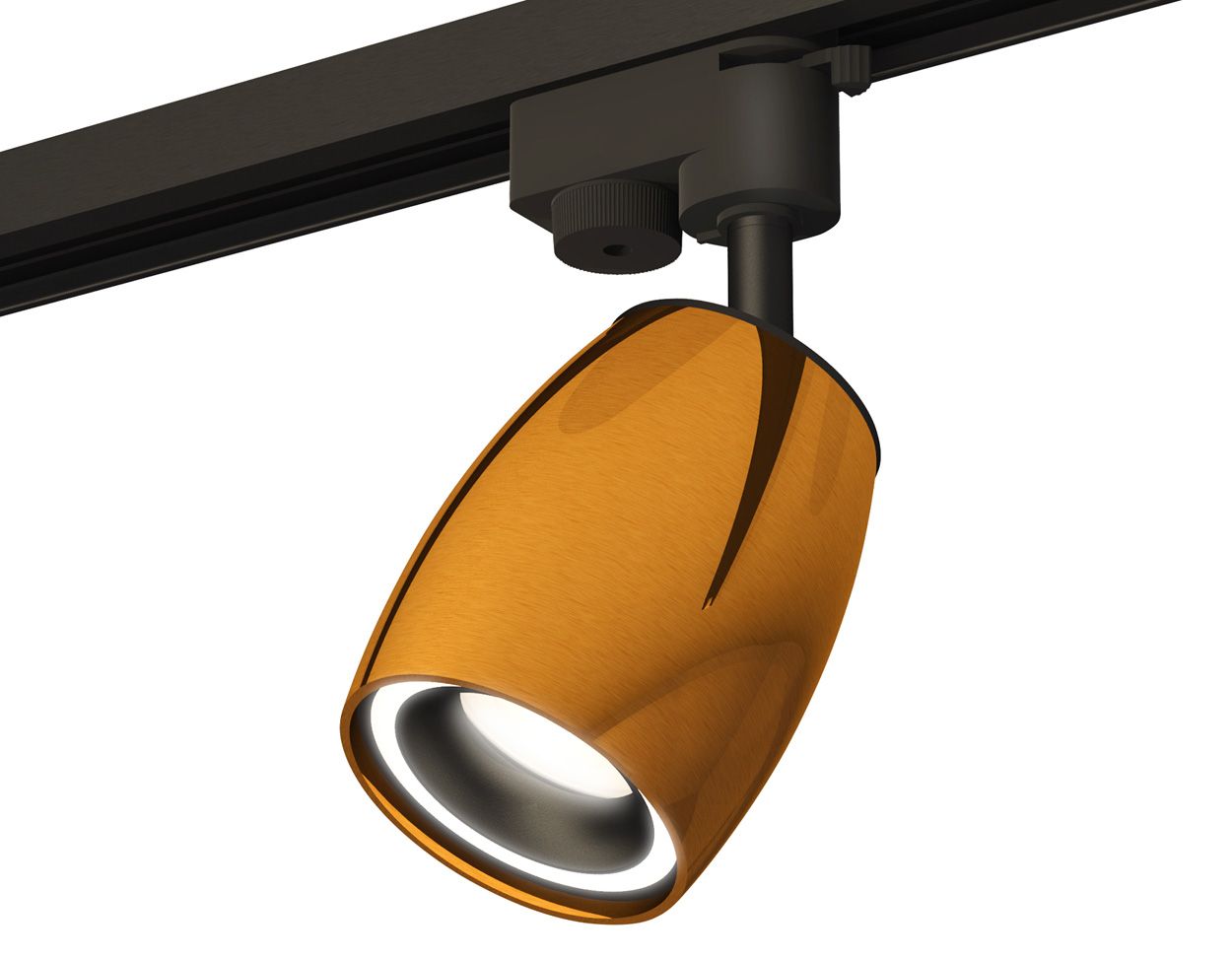 Комплект трекового однофазного светильника Ambrella light с акрилом Track System XT1125010_AMB