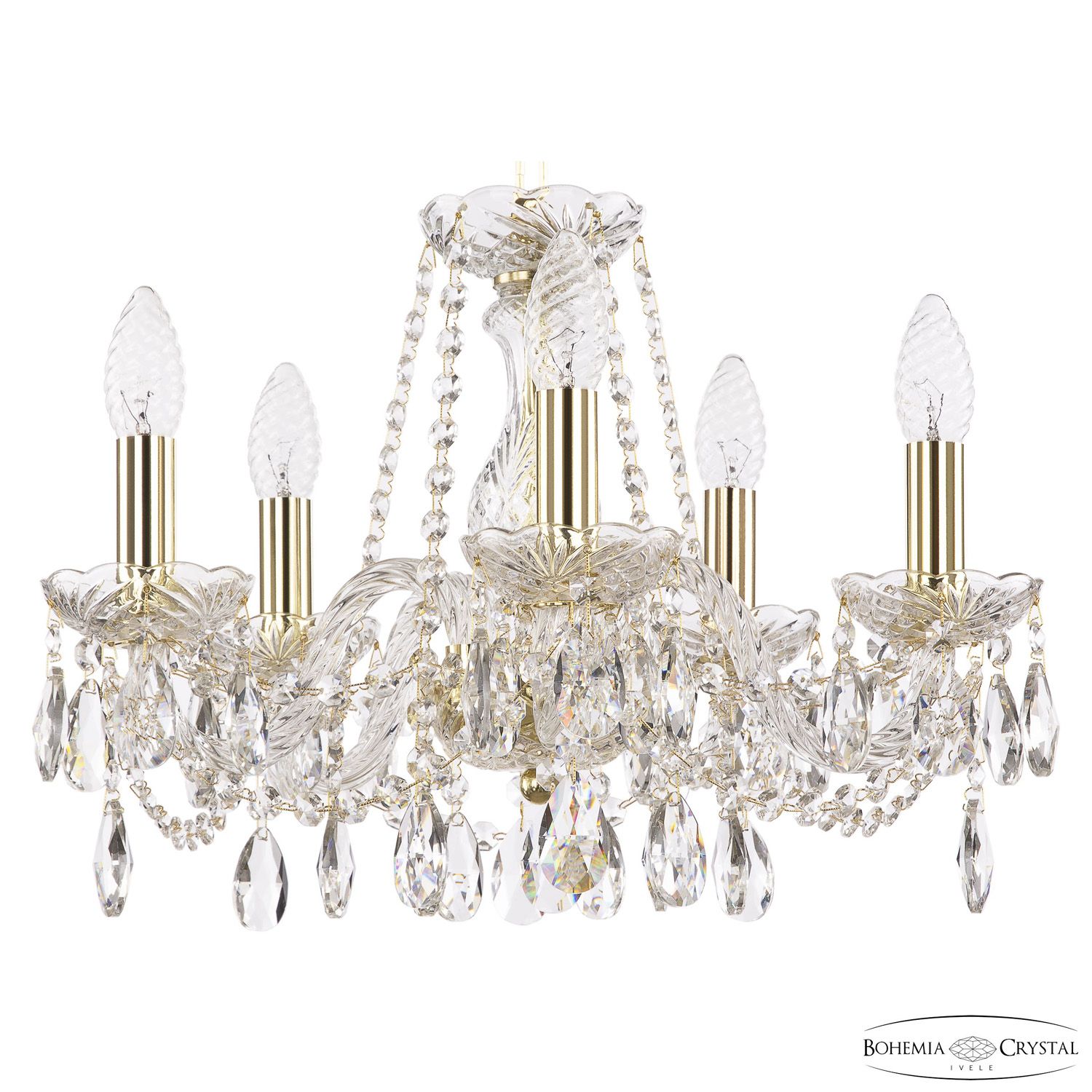Хрустальная люстра Bohemia Ivele Crystal 116/5/141 G_BI