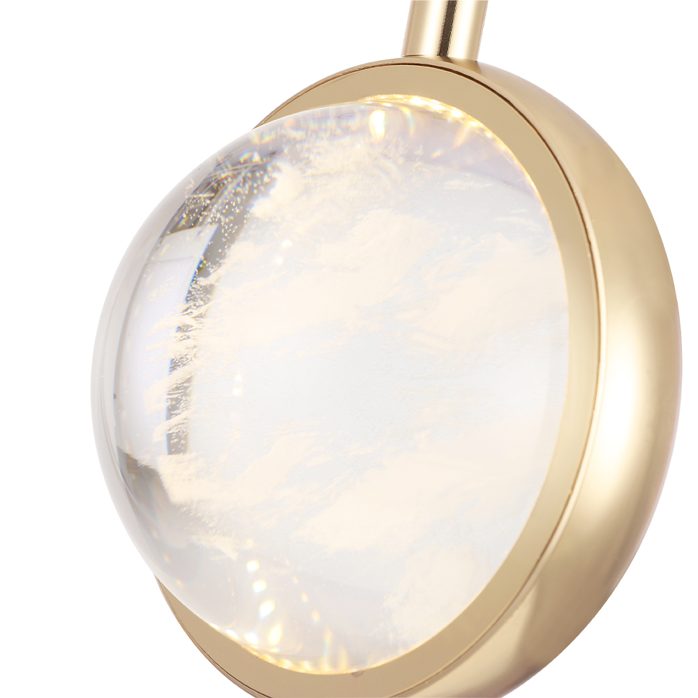 Подвесной светильник Crystal Lux CIELO CIELO SP6W LED GOLD_CR
