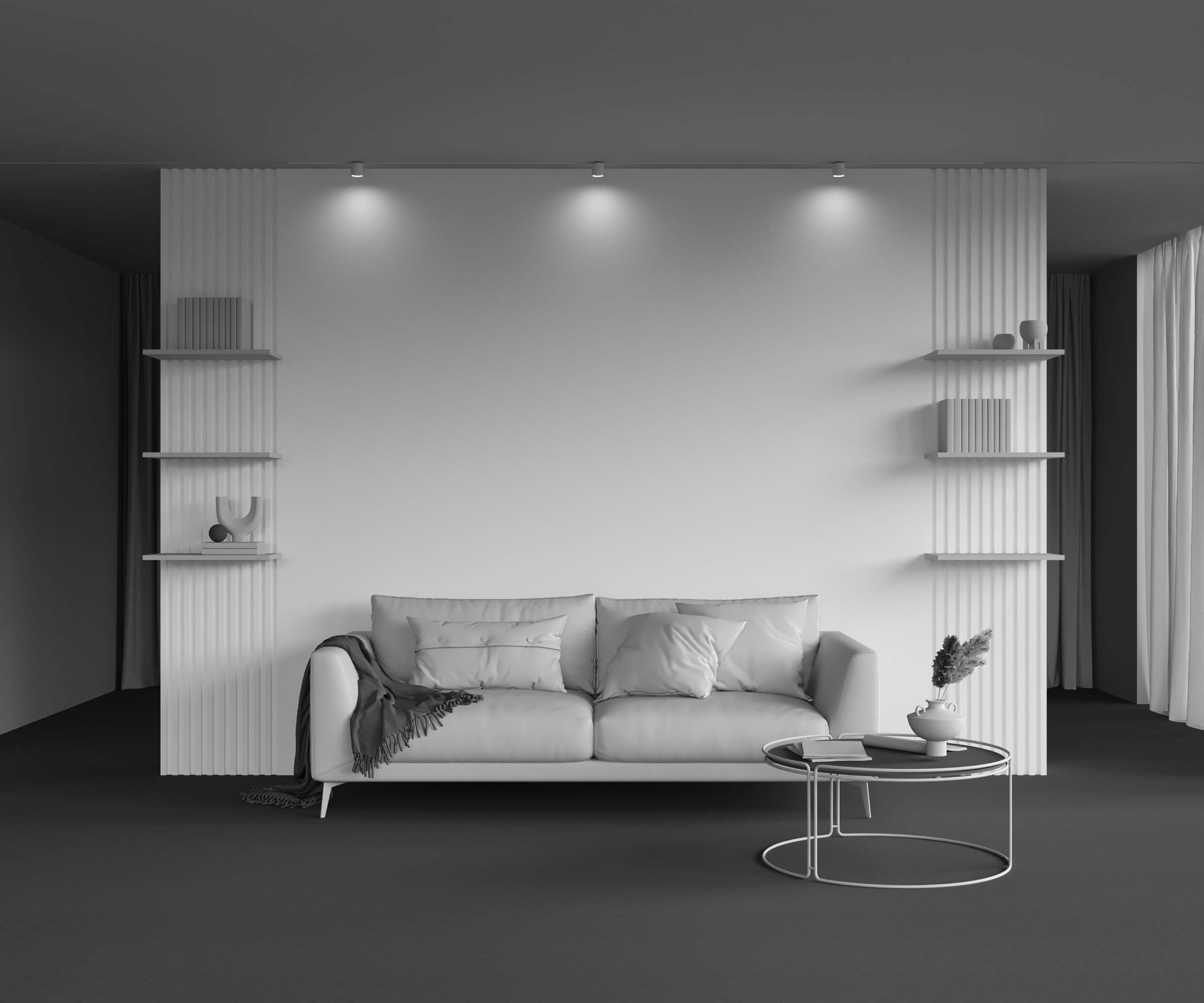 Трековый светильник Maytoni Alfa S TR132-4-7W-DS-W_MY