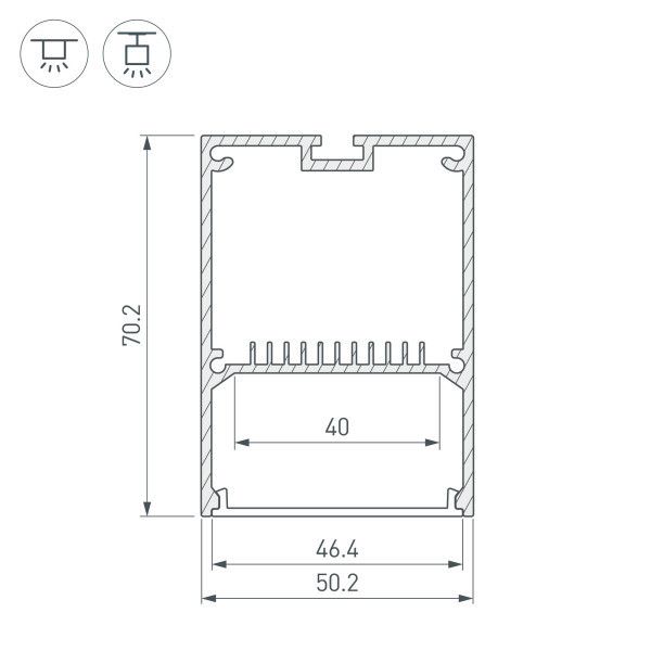 Профиль Arlight ARH-LINE 031669_ARL
