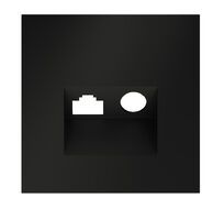 Накладка для розетки Voltum TV+RJ45 S70 VLS002708