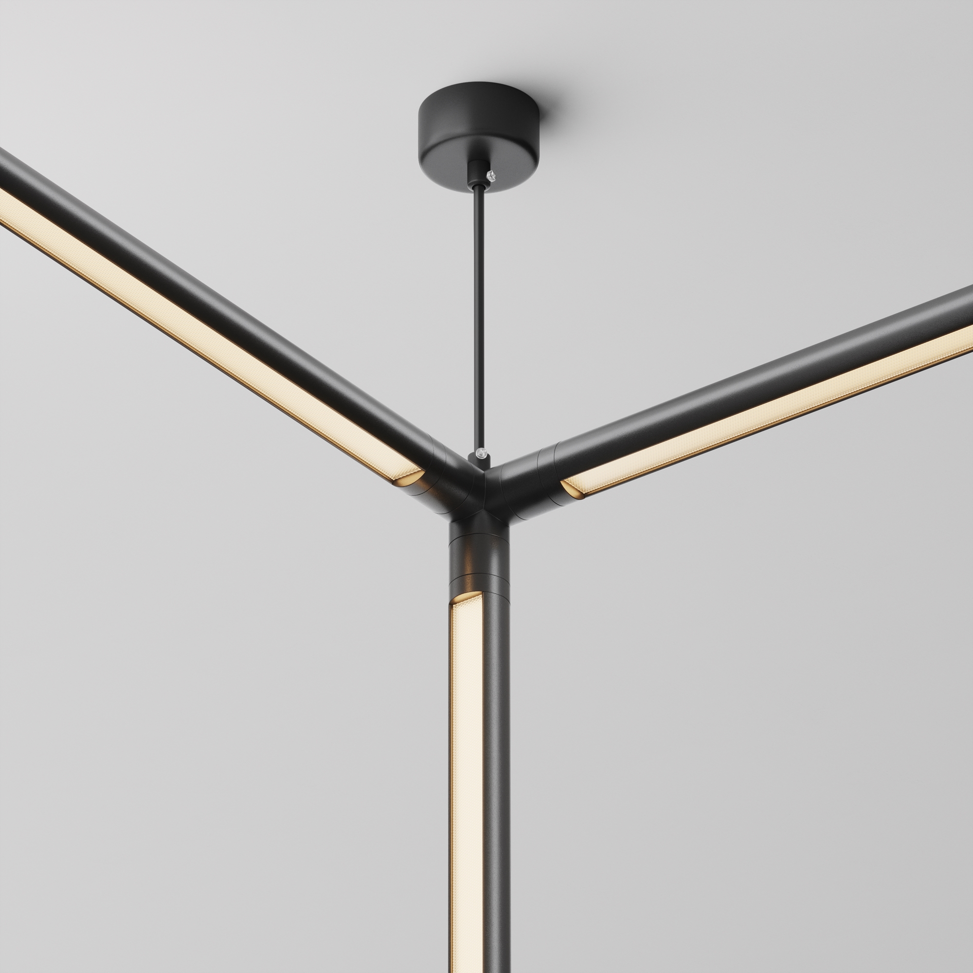 T-образный вертикальный коннектор для системы Shelf с вводом питания Maytoni CA016TC-P-B_MY