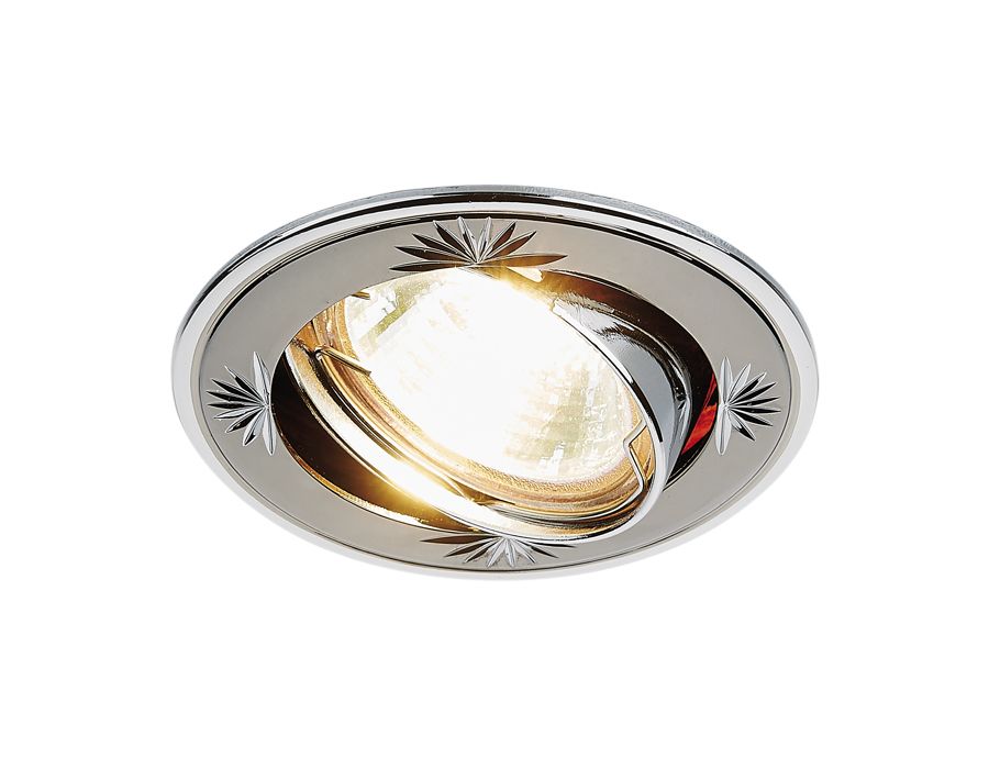 Встраиваемый светильник Ambrella light Iron 104A CF GU/CH_AMB
